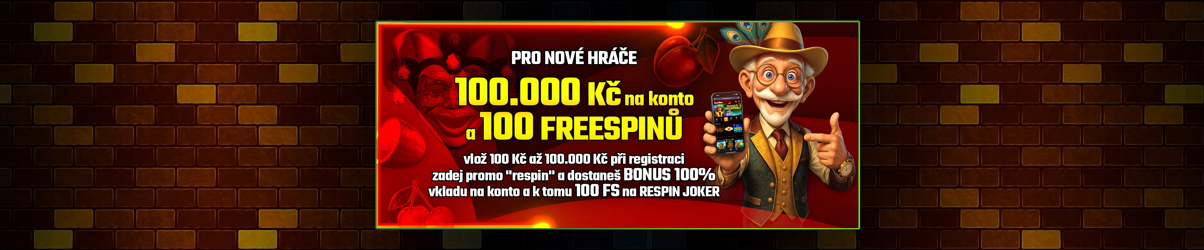 Bonus za první vklad a registrační bonus